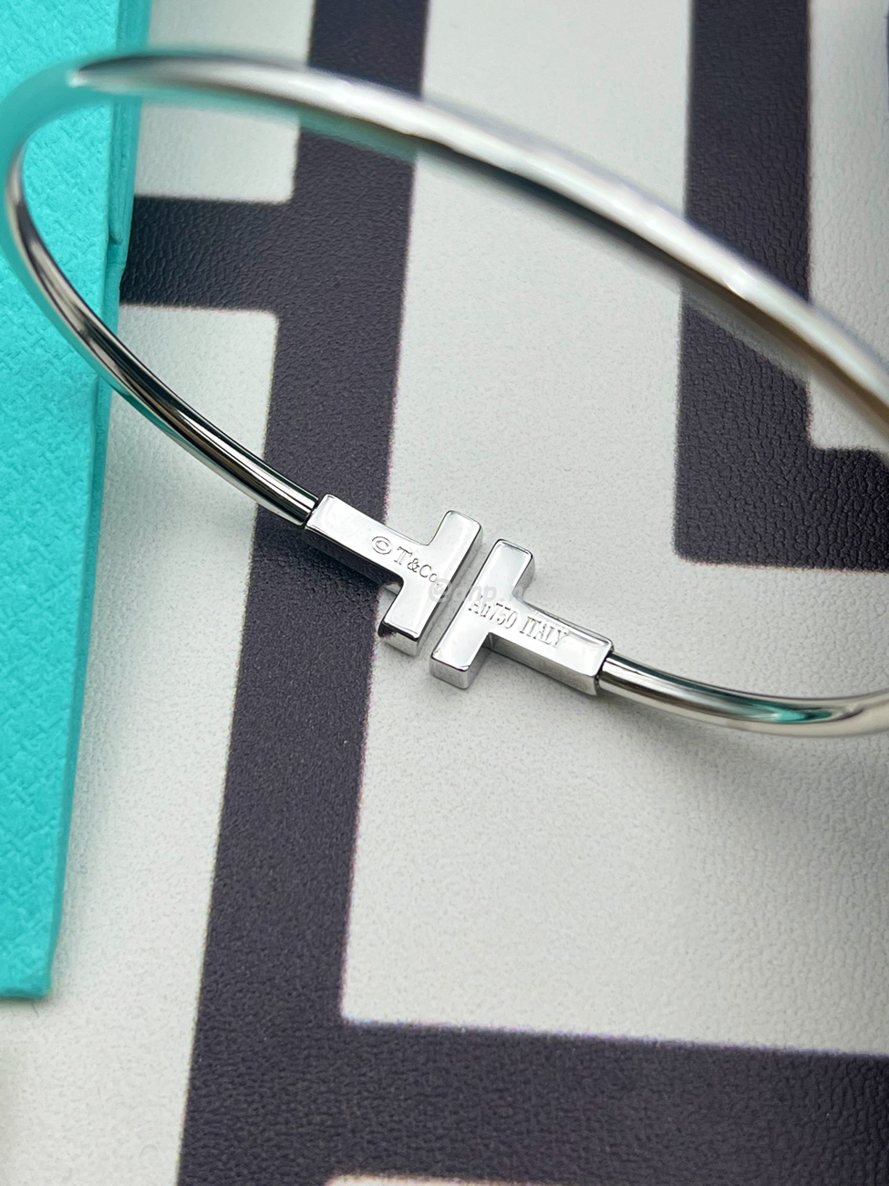 Tiffany Co 18k White Gold Bracelet (6) - www.newkick.org